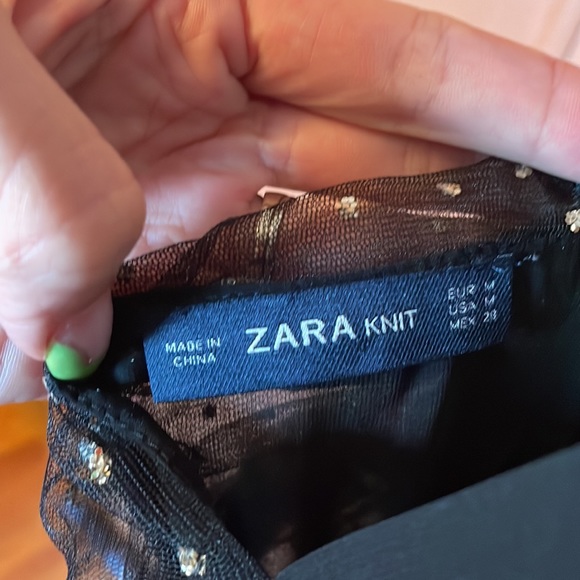 Zara see thru dress ! One of a kind ! - Picture 3 of 4